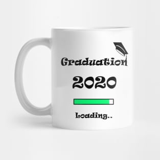 2020 Graduation T-Shirt, Graduation loading Shirt, Graduation gift T-Shirt Mug